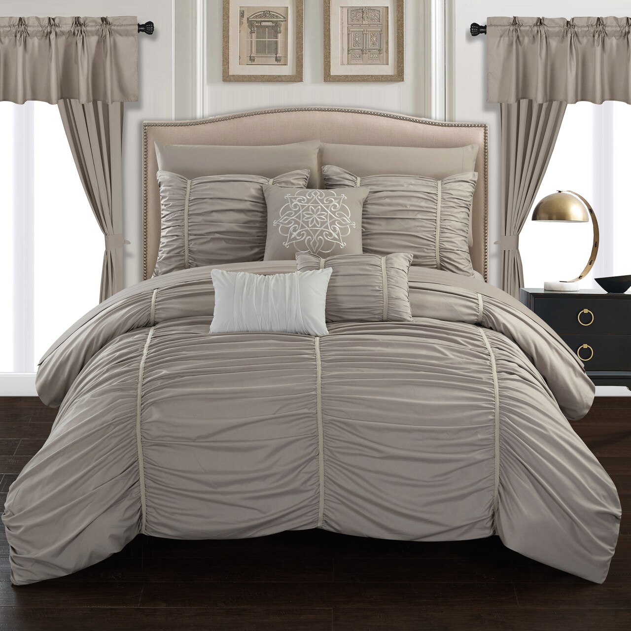 LV Inspired Bed Set